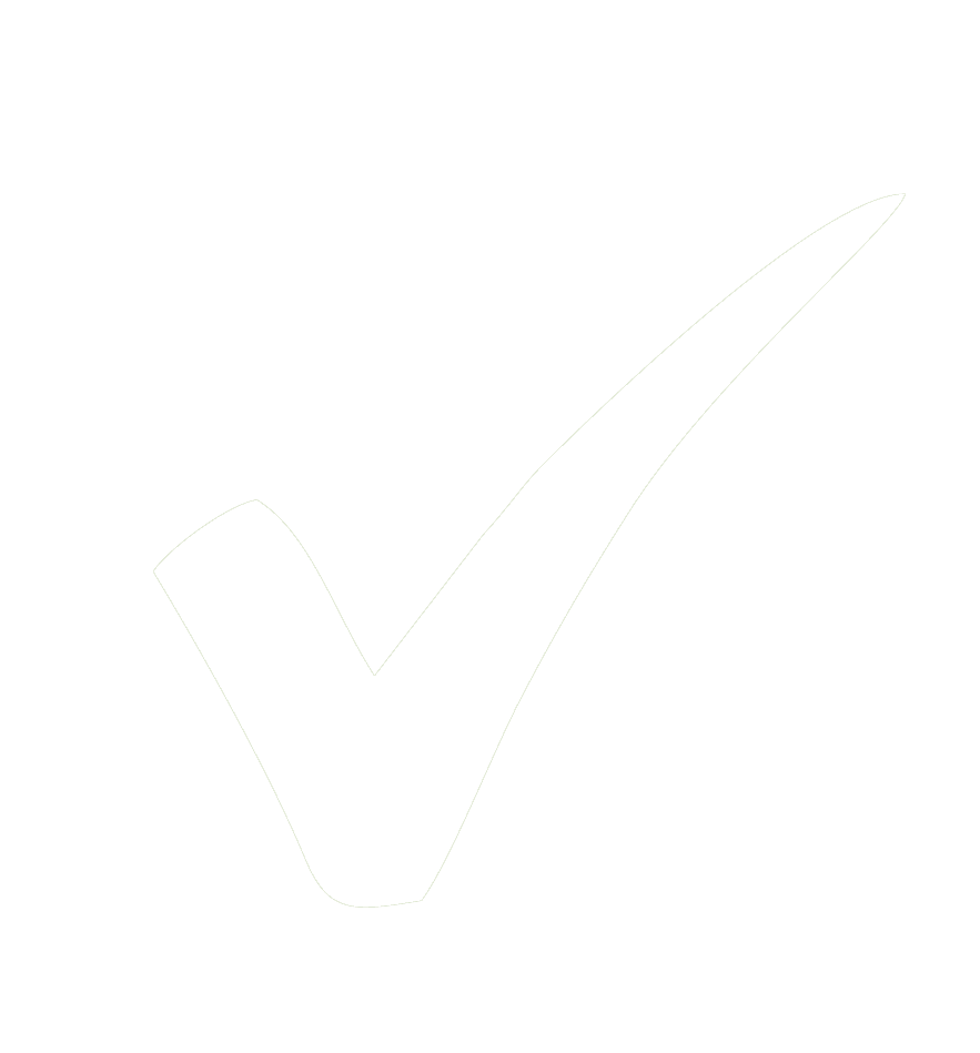 white checkmark white checkmark