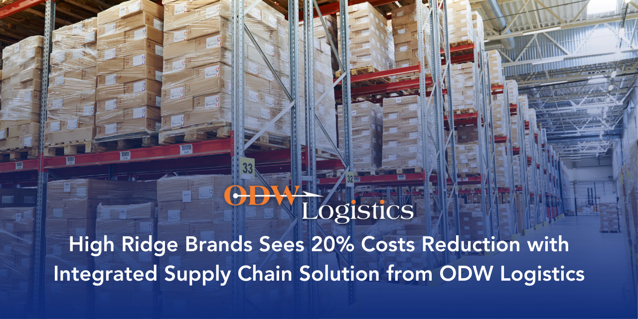 ODW Logistics | High Ridge Brands' Supply Chain Success Story